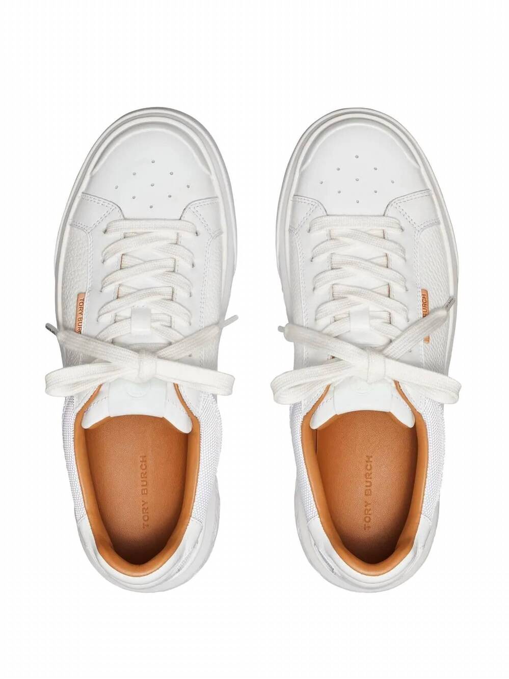 NEW TORY BURCH women's ladybug sneakers in white - Picture 4 of 4
